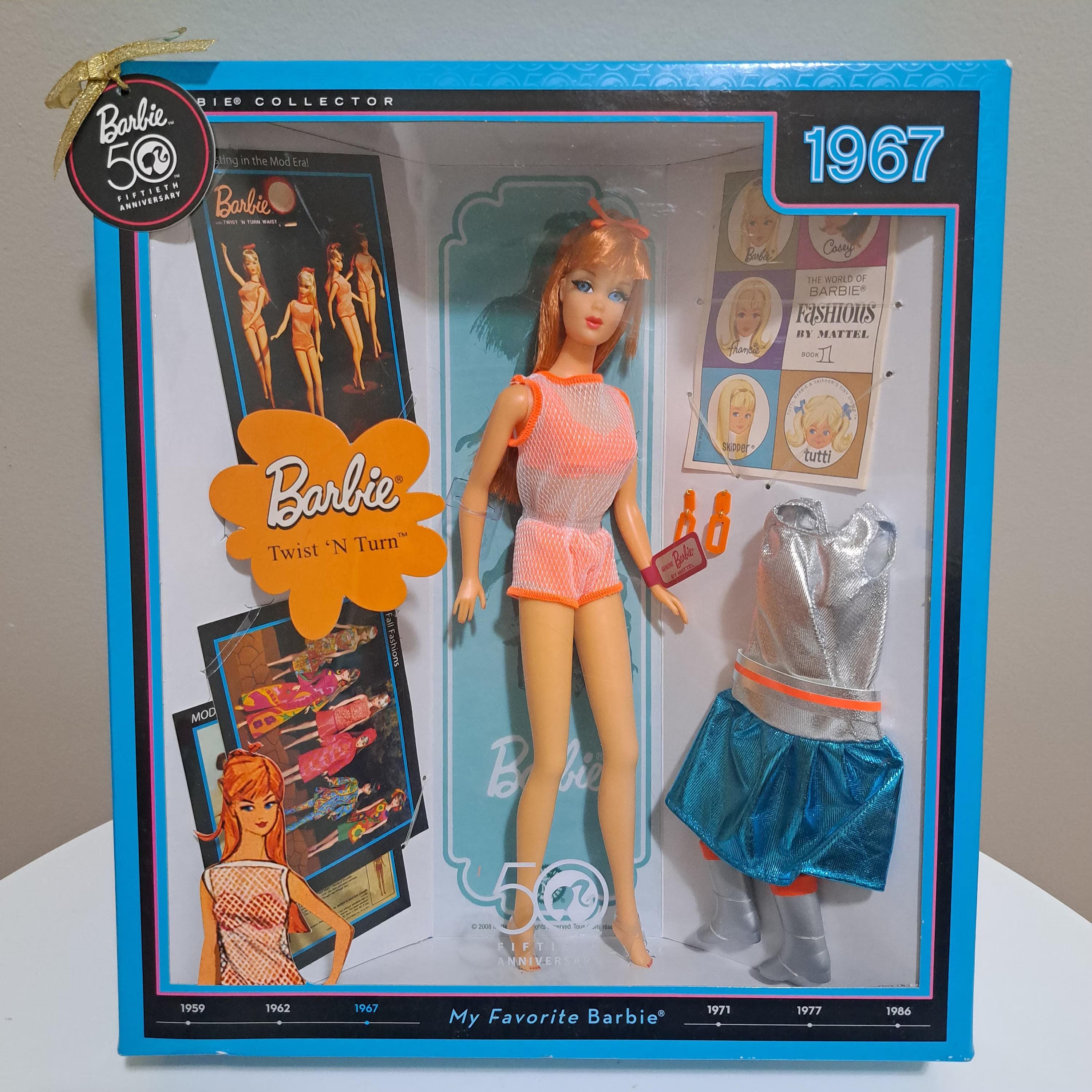 HOT 1967 Twist N Turn Barbie Barbie 1967 Mattel Vintage 1967