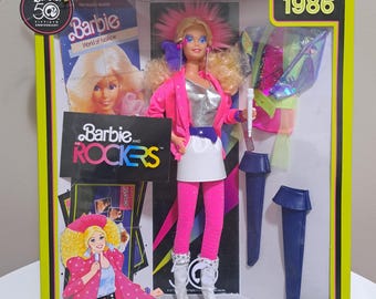 Vintage Hot Rockin Ken Barbie and the Rockers Rock Star Ken Mattel 1986 Ken Doll Etsy