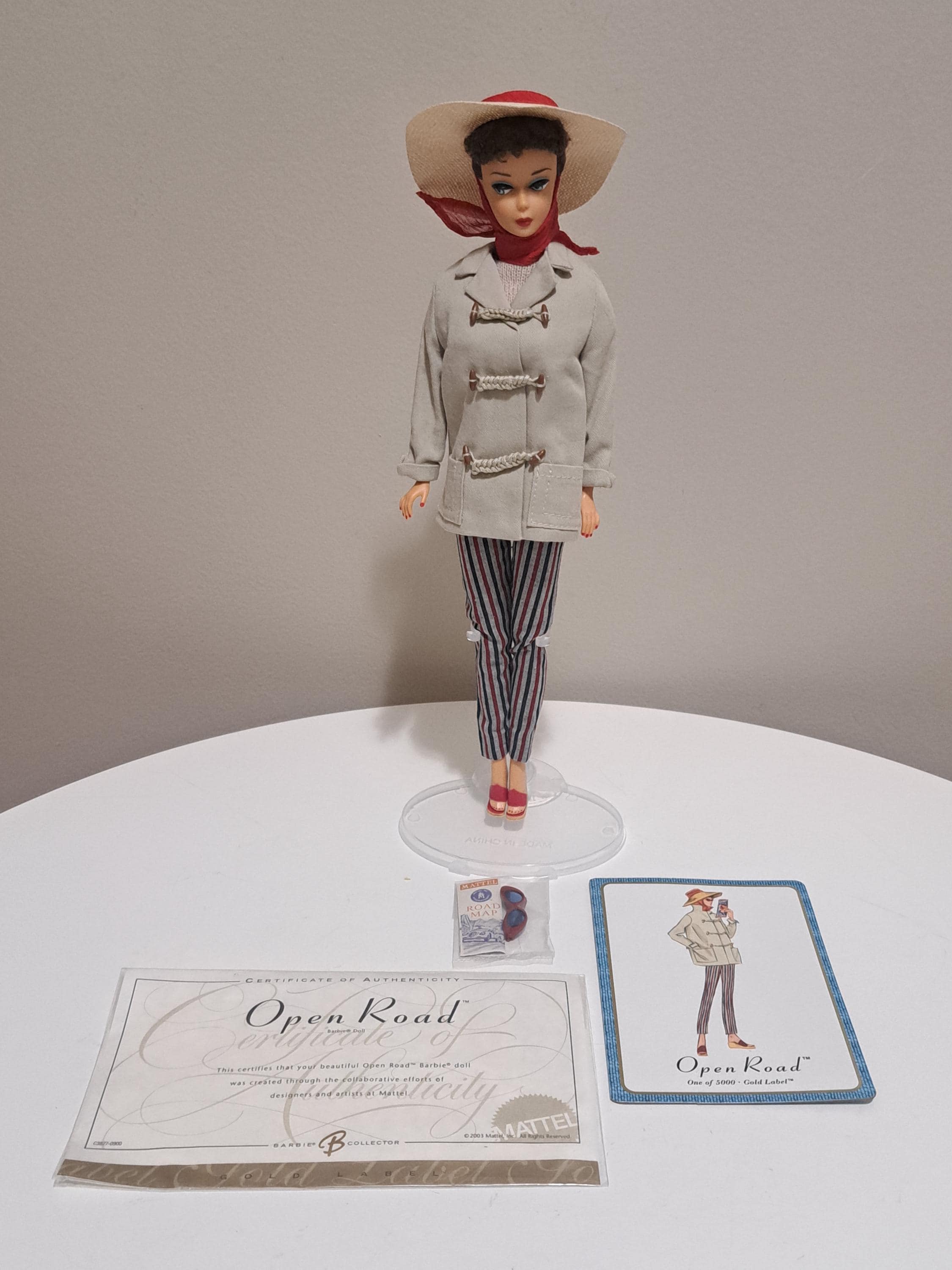 Vintage 2003 Open Road Barbie NO BOX C3827 Reproduction of 1961