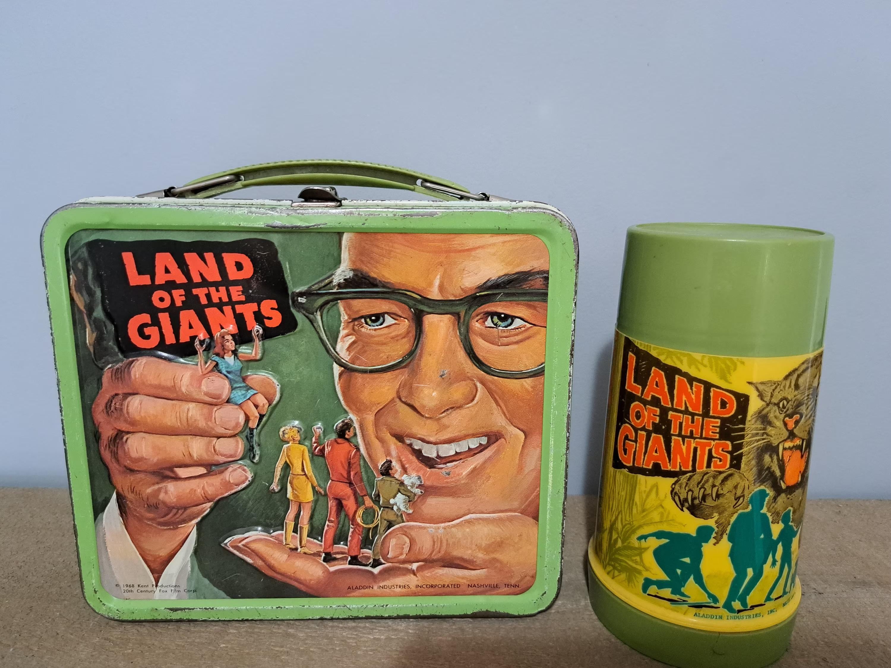 マッチボックス ジャイアンツモデル 24台 デットストック 当時物 GIANTS Vintage Land of the Giants Metal Lunchbox and Thermos - Etsy