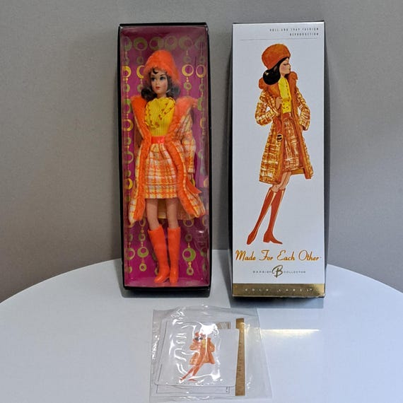 Vintage Made for Each Other Barbie J9587 Barbie Gold Label Barbie