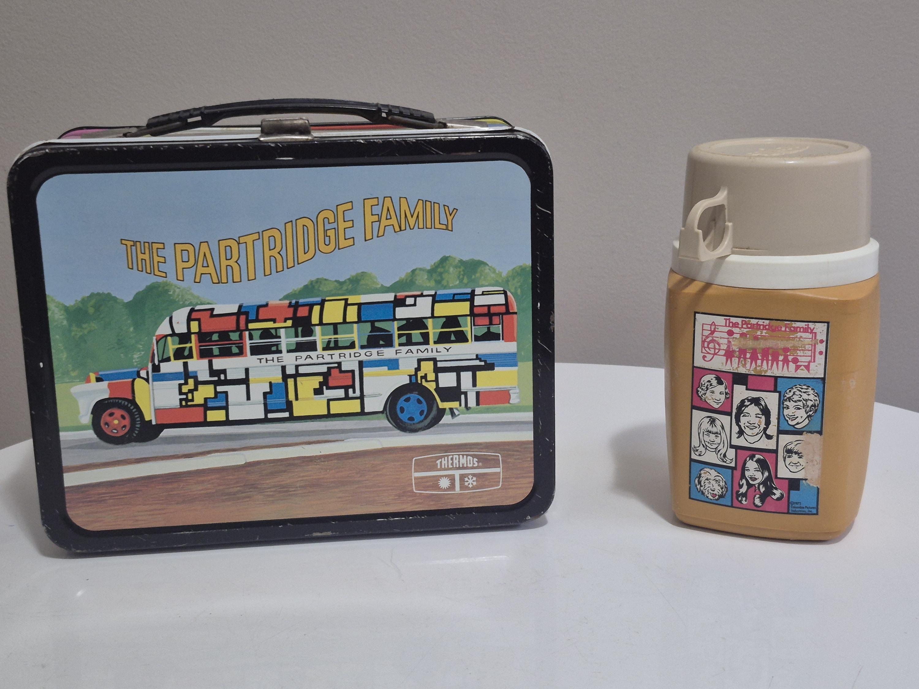 Vintage 1971 the Partridge Family Metal Lunchbox With Thermos - Etsy Vintage 1971 the Partridge Family Metal Lunchbox With Thermos - Etsy