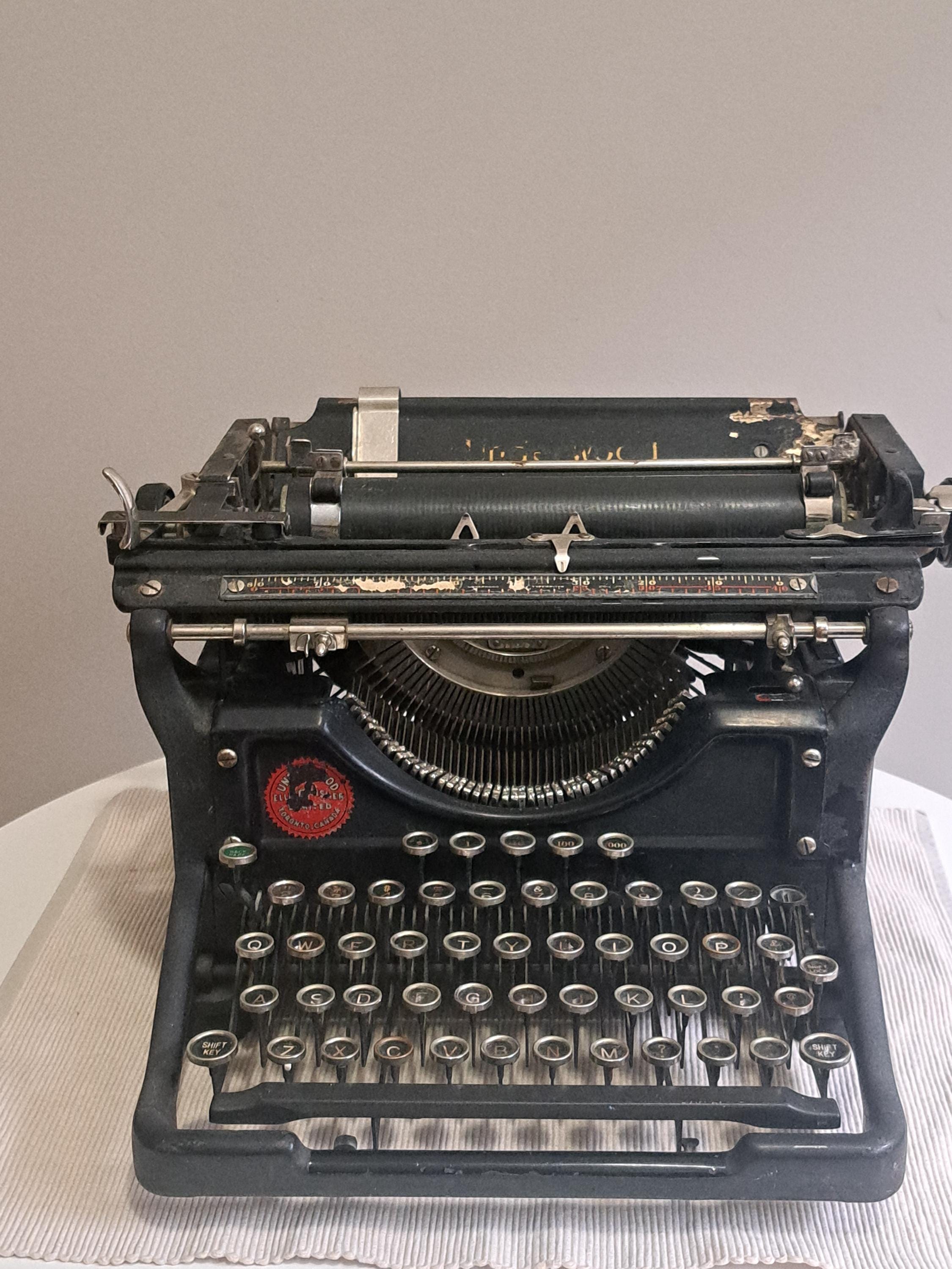 Vintage Underwood Typewriter Antique Underwood Typewriter - Etsy