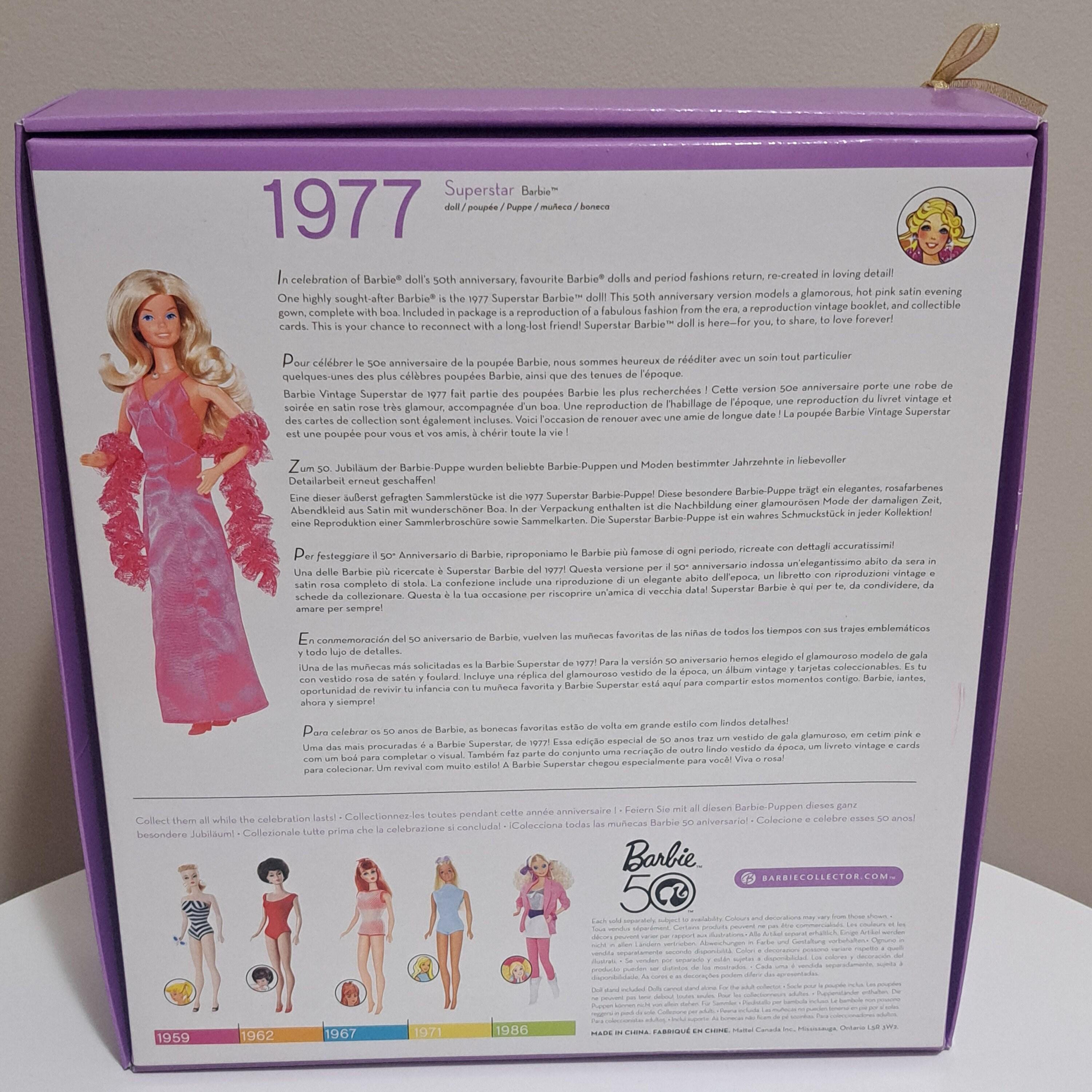 Barbie Collector, My Favorite Barbie Superstar Barbie 1977 Barbie Collector, My Favorite Barbie Superstar Barbie 1977