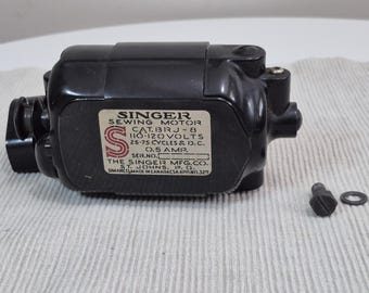 Vintage Singer BRJ-8 Motor Vintage Singer Sewing Machine Motor