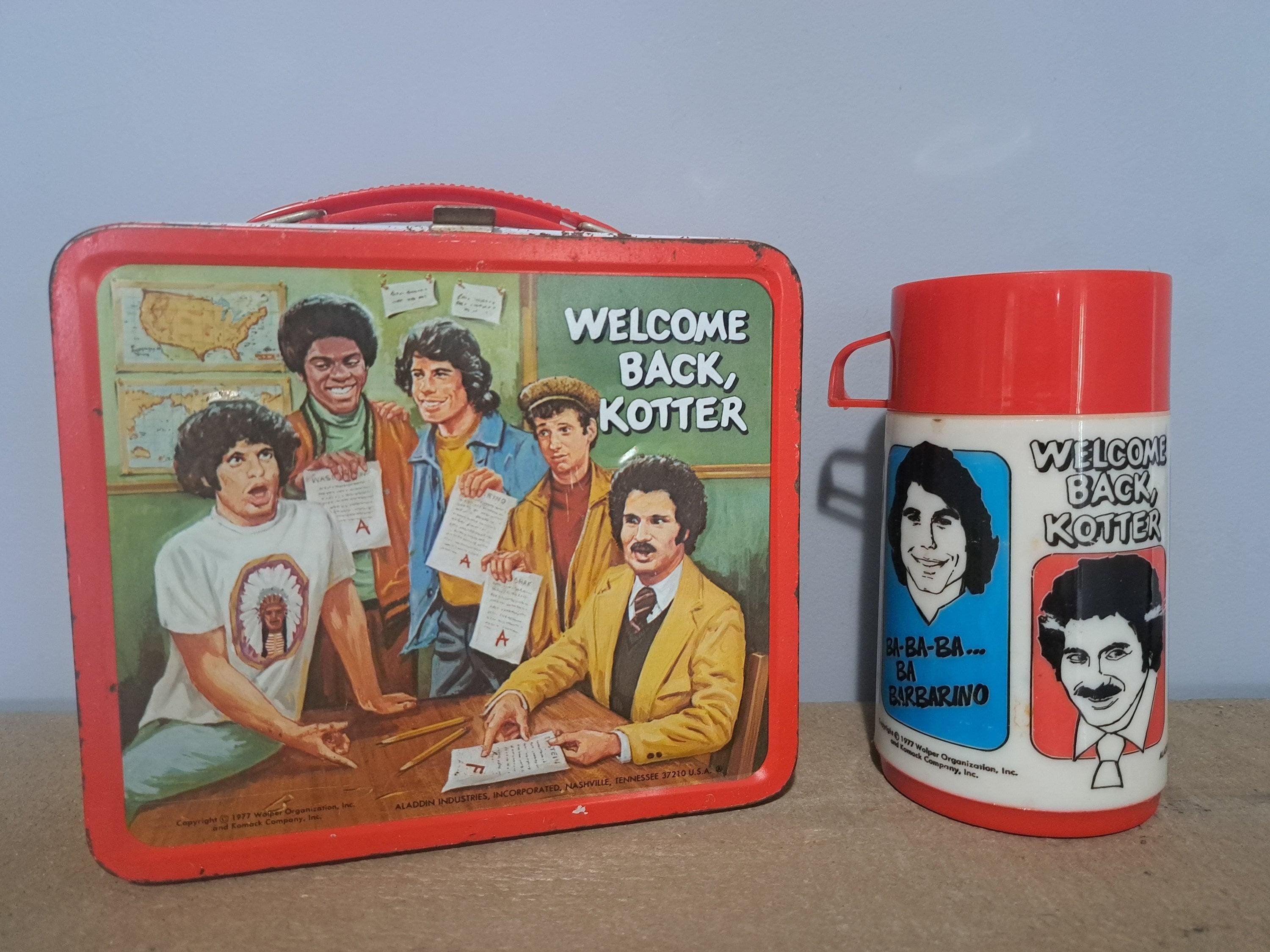 Vintage Welcome Back Kotter Lunchbox With Thermos by Aladdin - Etsy