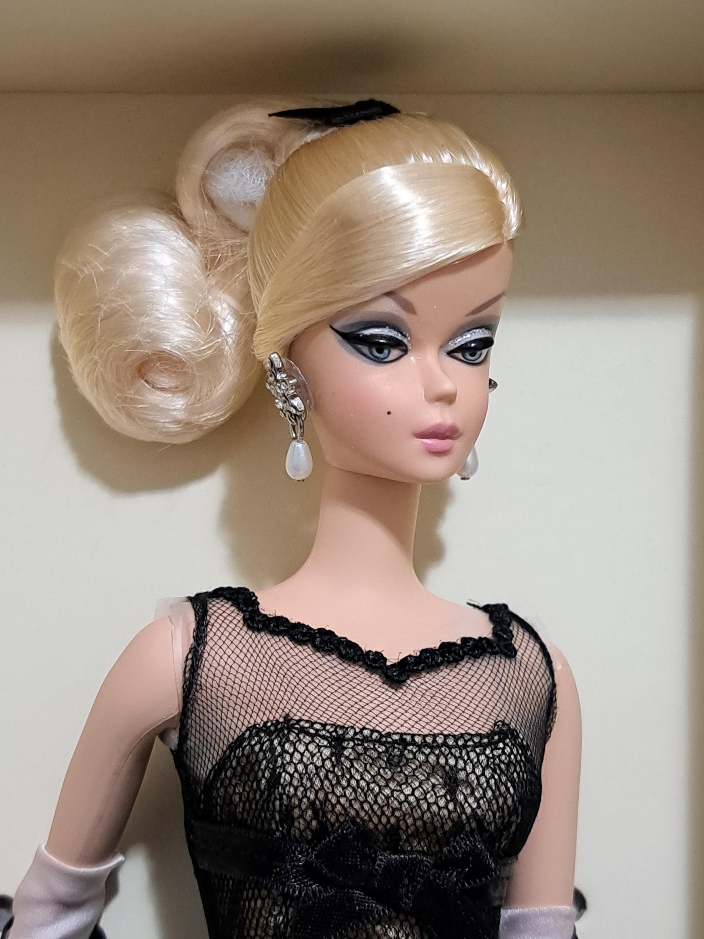 Cocktail Dress Barbie Doll Gold Label Silkstone BFMC 2012 Mattel X8253 -  Etsy