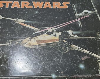 Vintage 1977 Star Wars Lunchbox With Thermos - First Edition - Etsy