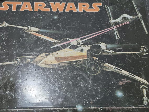 Vintage 1977 Star Wars Lunchbox With Thermos - First Edition - Etsy