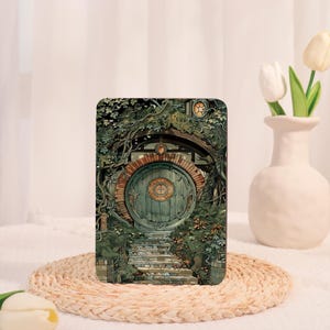 Custom Antike Realm Kindle Schutzhülle mit Handschlaufe für Kindle Paperwhite 12 / 11-6.8 &quot;/ 10-6 &quot;, Kindle Colorsoft, Kindle 8 10 11 Gen