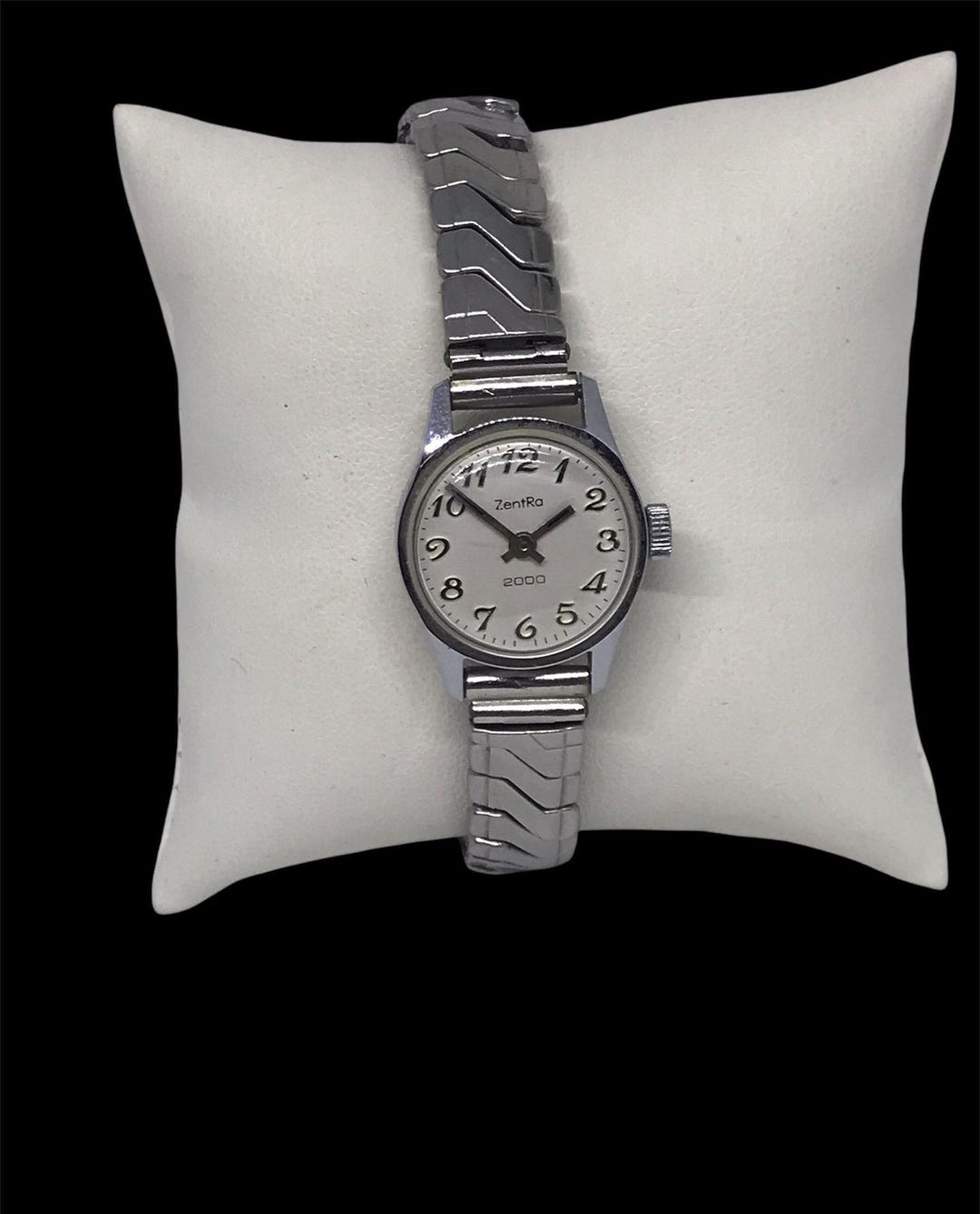 Zentra vintage zentra 2000 watch elasto fixo braclet vintage