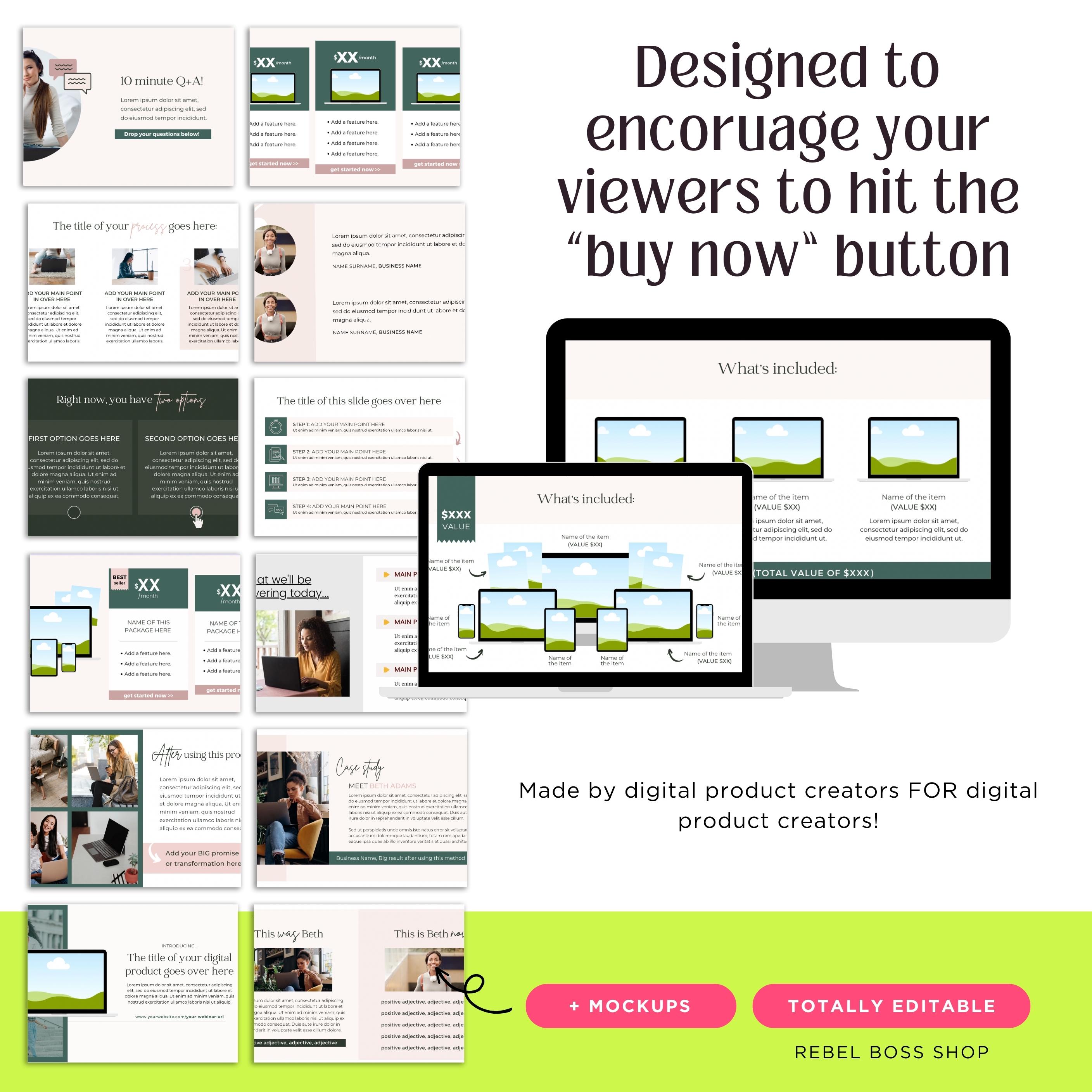 Course End Slide Course Slide Deck Template, Canva Presentation Template, Launch ...