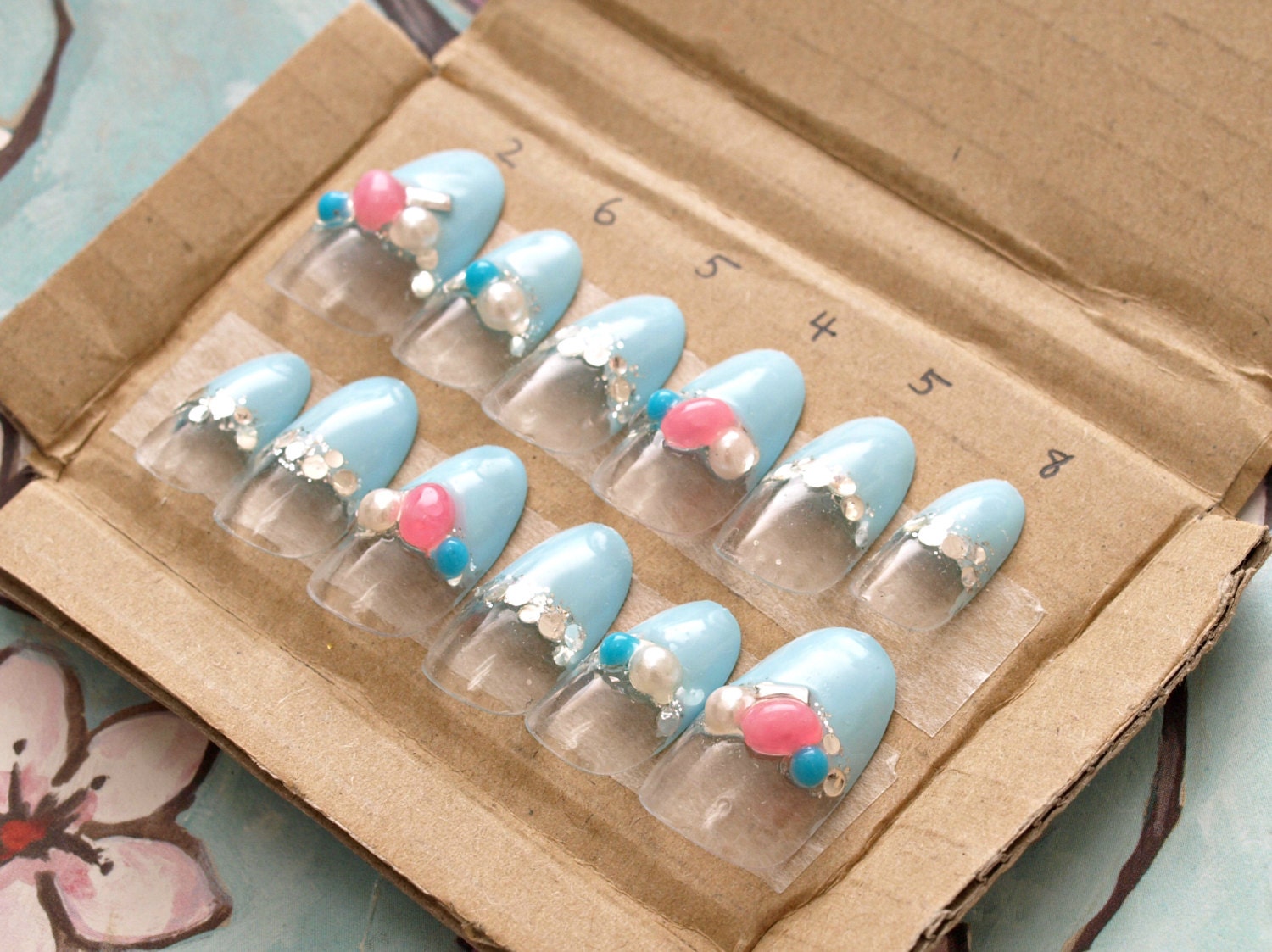 summer nail japanese