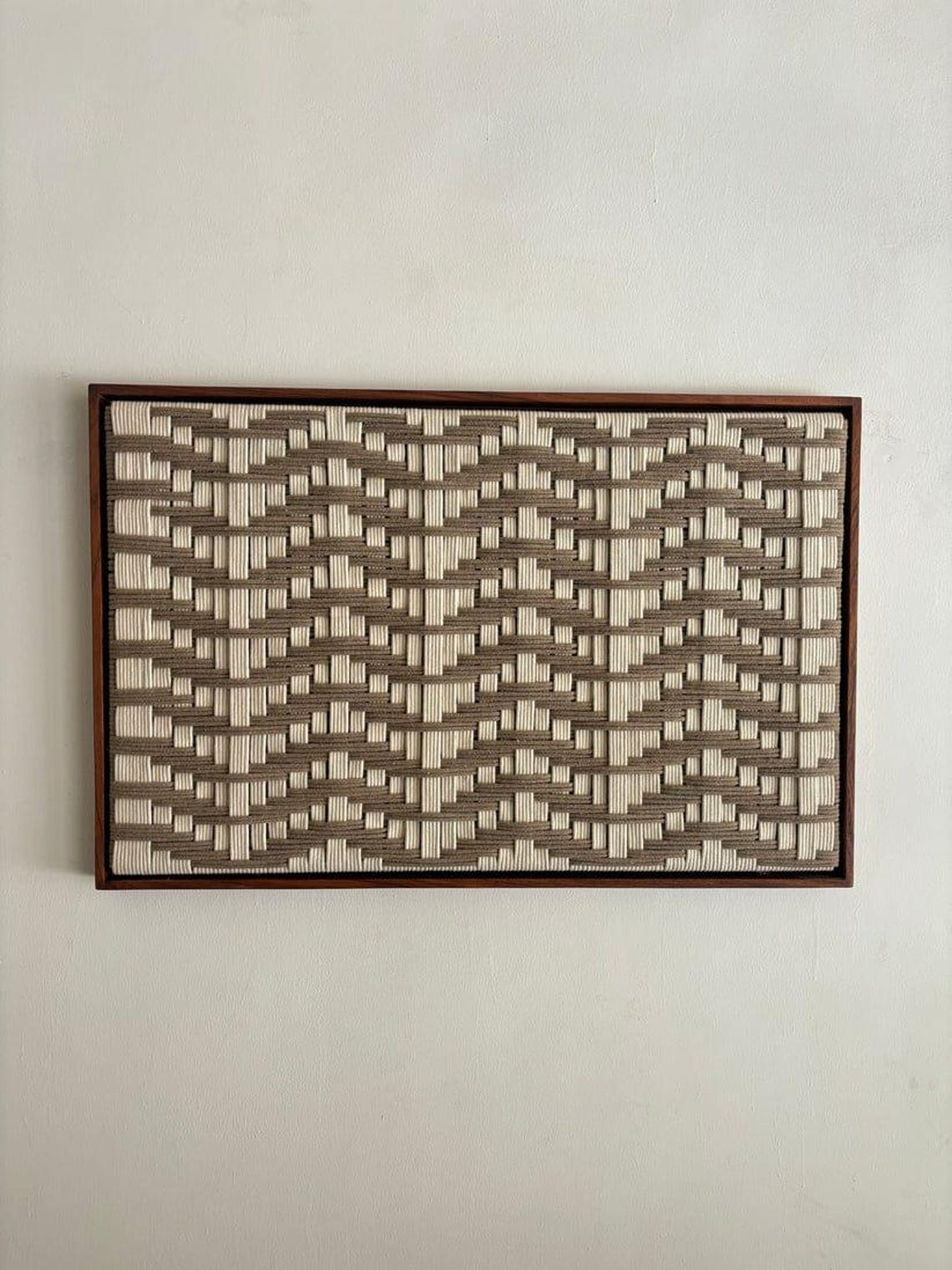 Curated visual reference: Fresh Look at Wave Woven Wall Art 85 X 55 Cm