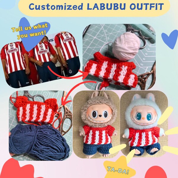 Custom Labubu Pattern Custom Labubu - Etsy