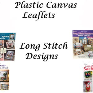 Plastic Canvas Leaflets - Longstitch