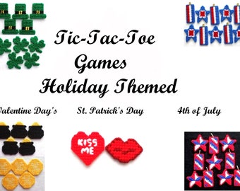 Holiday Themed Tic-Tac-Toe Game