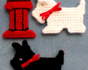 Scottie Trio Magnet Set