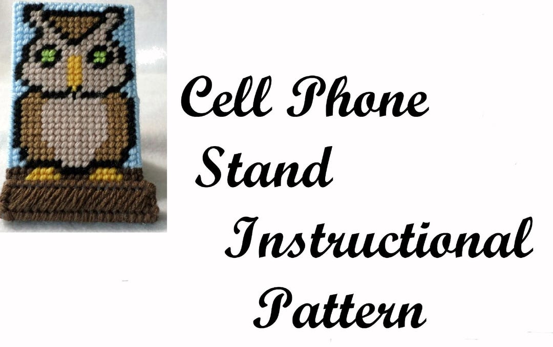 Phone Stand Pattern Cell Phone Stand Instructions Pattern - Etsy