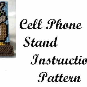 Cell Phone Stand Instructions Pattern