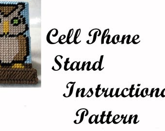 Cell Phone Stand Instructions Pattern