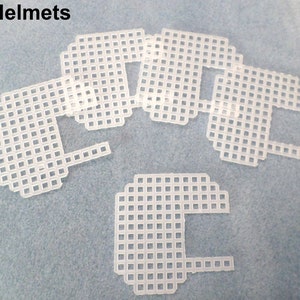 Pre-cut Sports Themed Plastic Canvas Shapes helmet