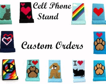 Custom Cell Phone Stand - Made to Order