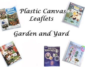 Plastic Canvas Leaflets - Garden and Yard Items