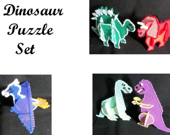 Dinosaur Puzzle Set