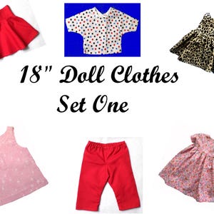 18 in Doll Clothes Set One