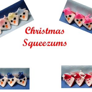 May include: Four sets of Christmas ornaments, each set featuring four snowman-shaped ornaments. The ornaments are made of felt and have a variety of colors, including blue, green, pink, and red. The ornaments are decorated with white felt for the snowman's body and black felt for the eyes and mouth. The ornaments have orange felt for the nose. The ornaments are arranged in rows of four, with each row featuring a different color.