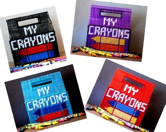Clearance - My Crayon Keeper - Crayon Holder - Crayon Storage Box