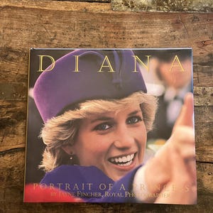 RARE VINTAGE Diana Portrait of a Princess by Jayne Fincher