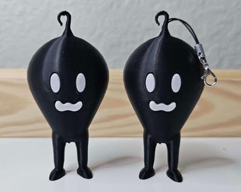 Stardew Valley Krobus figurine | friendly monster character | shadow person | sewers | roommate | void ghost | statue figure