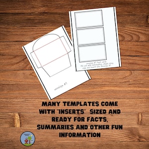 Interactive Notebook & Lapbook Template Pack Homeschool Curriculum image 8