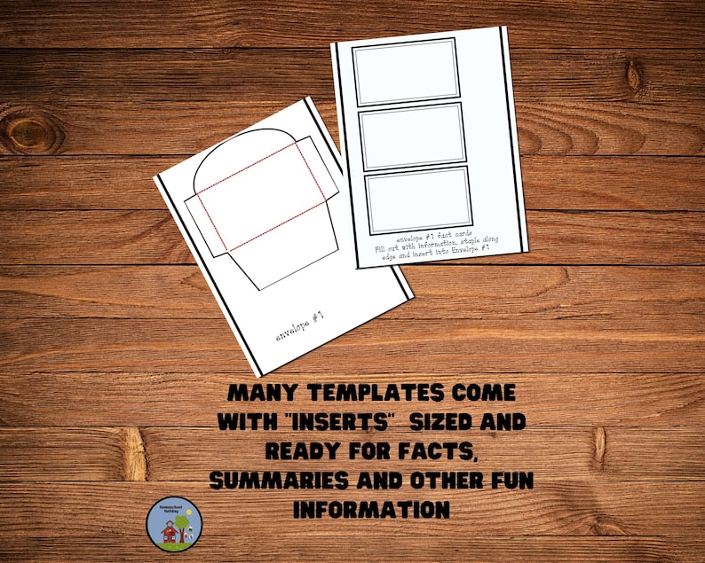 Interactive Notebook & Lapbook Template Pack Homeschool Curriculum image 8