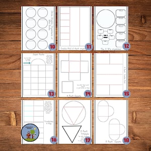 Interactive Notebook & Lapbook Template Pack Homeschool Curriculum image 3