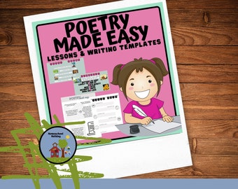 Poetry writing lessons-    Homeschool Curriculum printables
