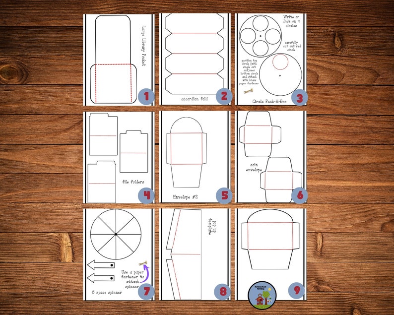 Interactive Notebook & Lapbook Template Pack Homeschool Curriculum image 2