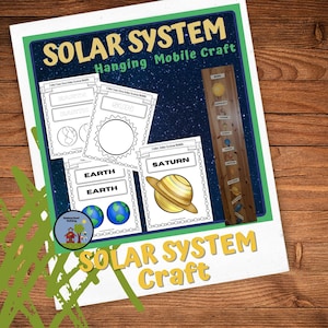 太陽系モバイルキット 印刷可能な PDF ホームスクールカリキュラム