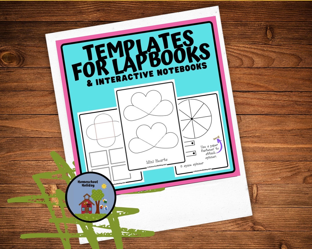Interactive Notebook & Lapbook Template Pack- Homeschool Curriculum - Etsy