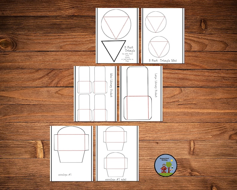 Interactive Notebook & Lapbook Template Pack Homeschool Curriculum image 7