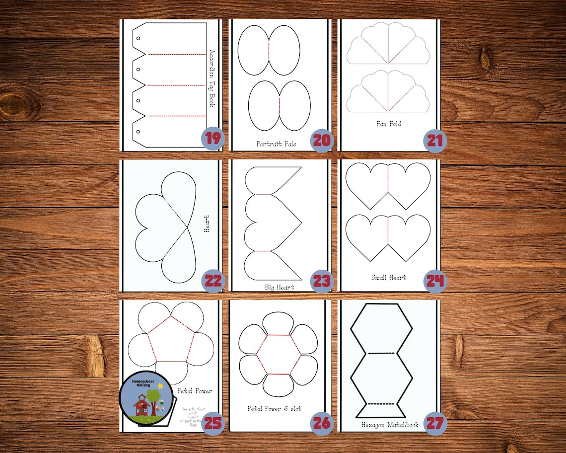 Interactive Notebook & Lapbook Template Pack Homeschool | Etsy