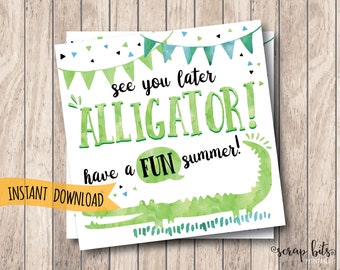 See You Later Alligator Etsy