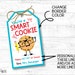 EDITABLE Smart Cookie Tags, Last Day of School Tags, End of School Year ...