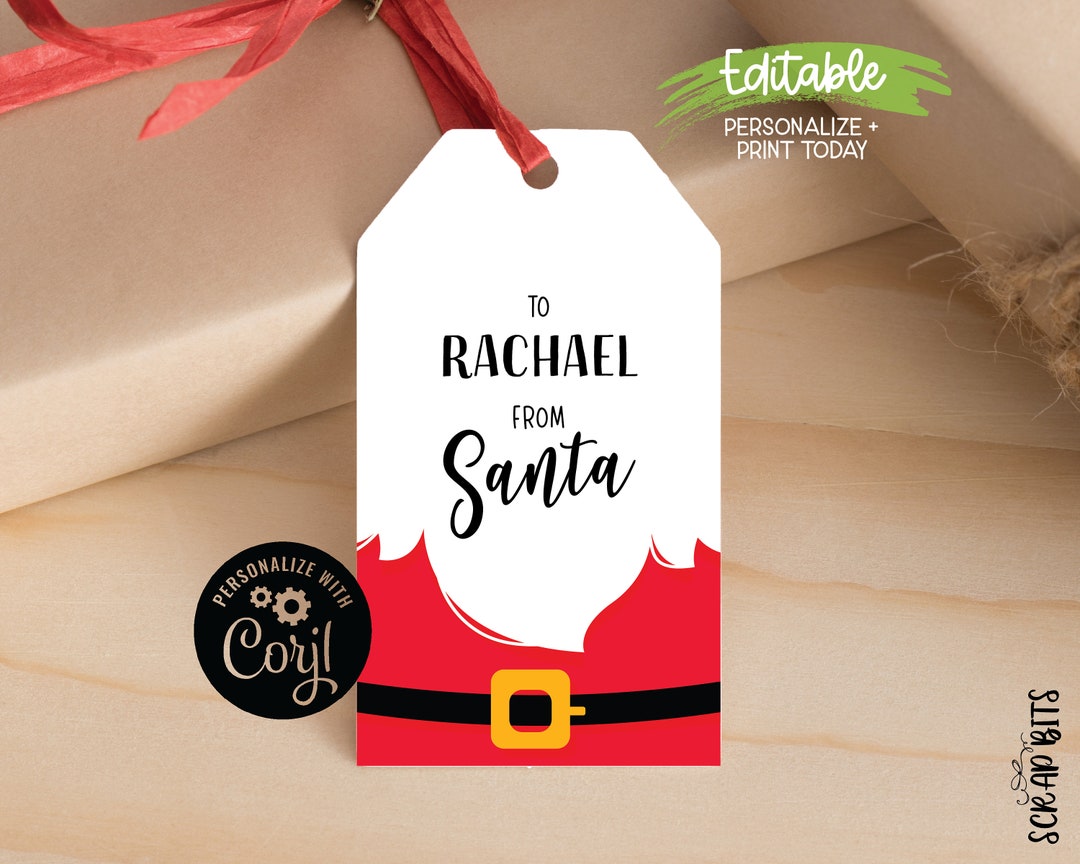 Editable christmas tags from santa tags printable official santatags