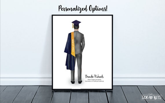Personalized Graduation Printable . Graduation Print | Etsy