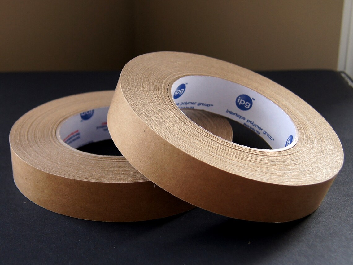 Kraft Paper Tape 1 Roll . 1 wide x 60 yards 180 feet Etsy
