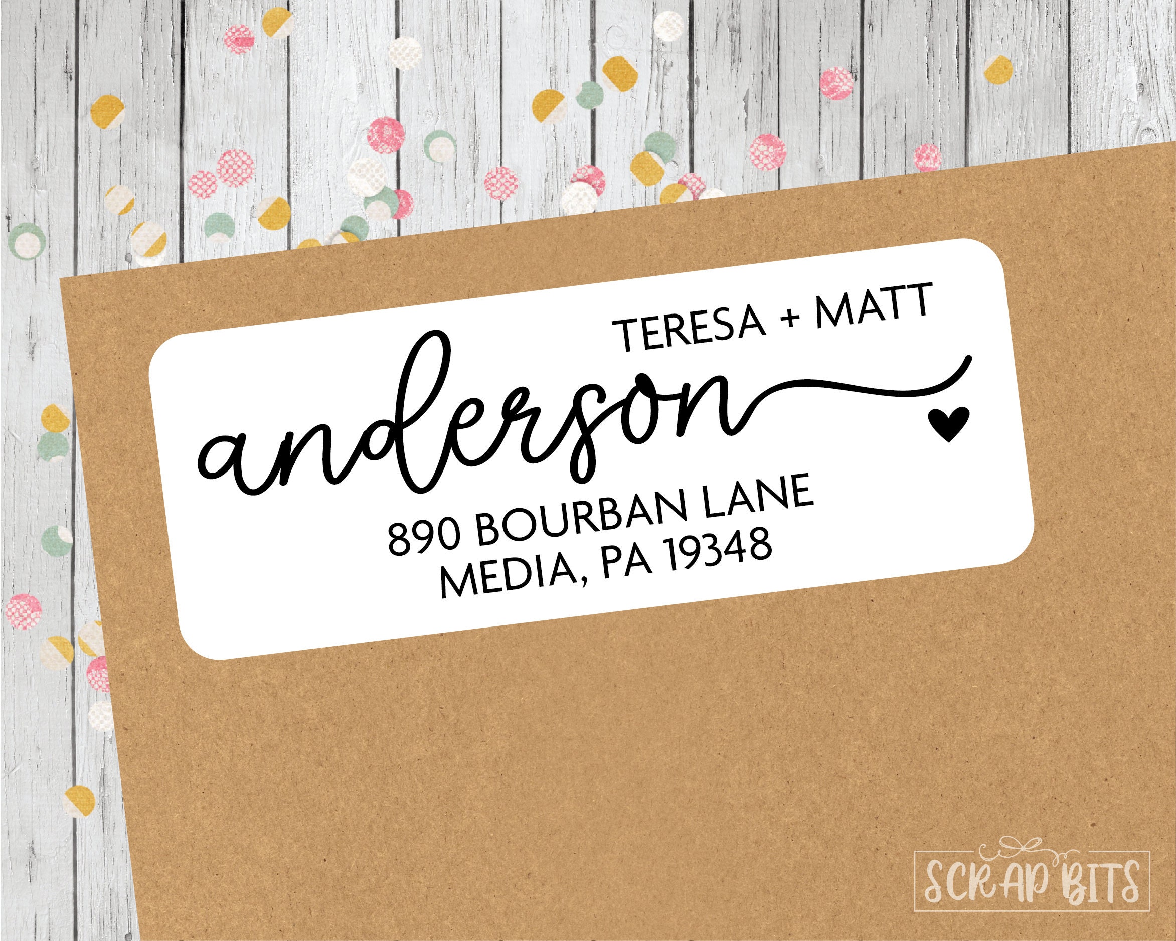 Free Script Address Labels Personalized Return Address Labels