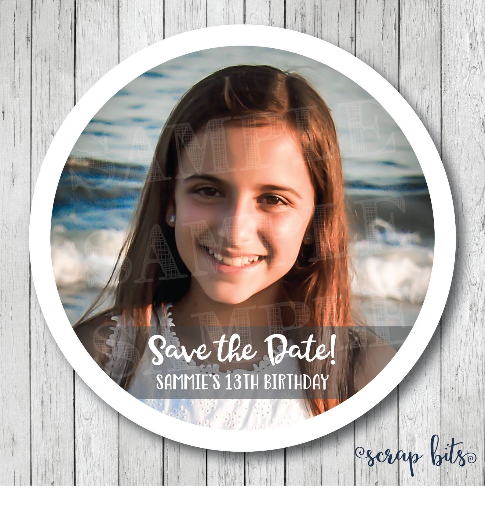 Custom Personalized Photo Stickers Wedding Photo Labels Etsy